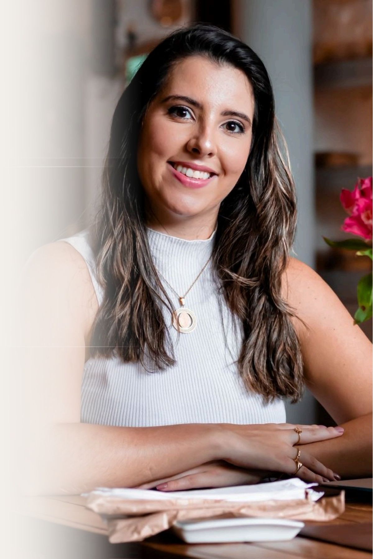 Retrato de Karina Parreiras, especialista do Instituto Almah